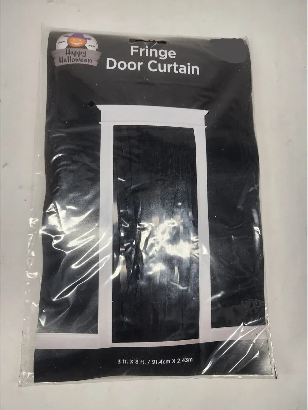 New Halloween Decoration Door Decor Curtain Fringe Door Curtain 3'x8'